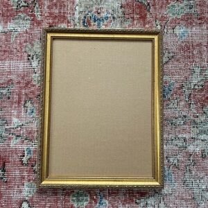 Vintage Brass Gold Picture Frame